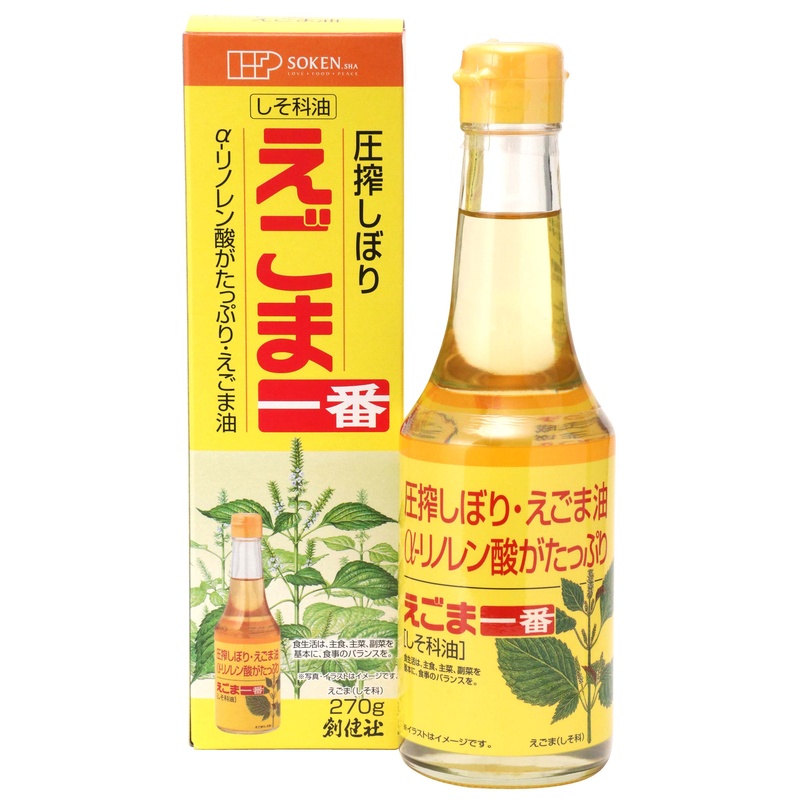 創健社 えごま一番（しそ科油） 270g