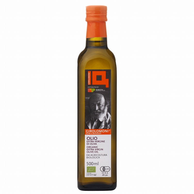 創健社 ジロロモーニ　有機エキストラヴァージン オリーブオイル 456ｇ（500ml）
