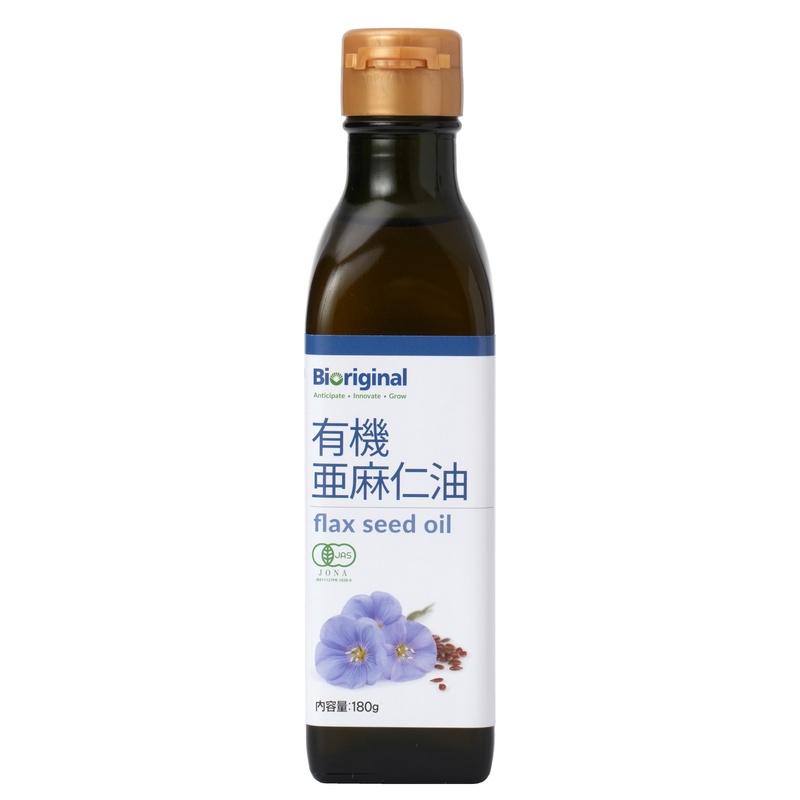 バイオリジナルアジア 有機亜麻仁油 180ｇ