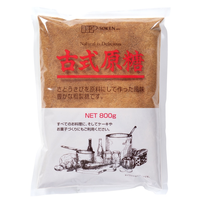 創健社 古式原糖 800g