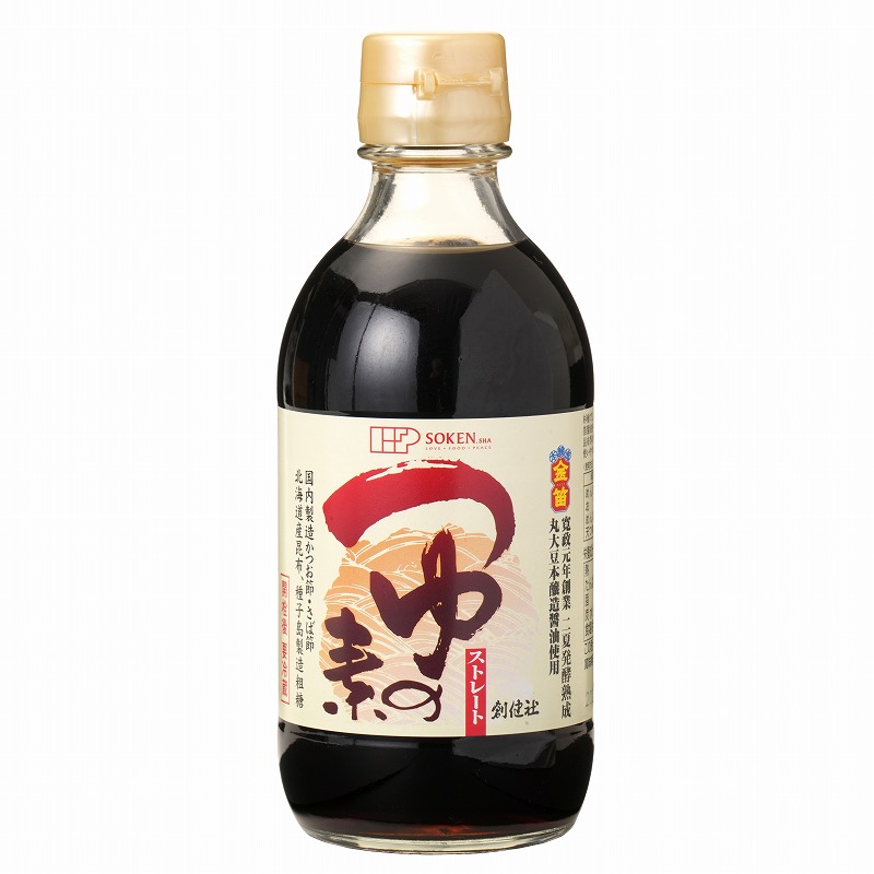 創健社 つゆの素　ストレート 300ml