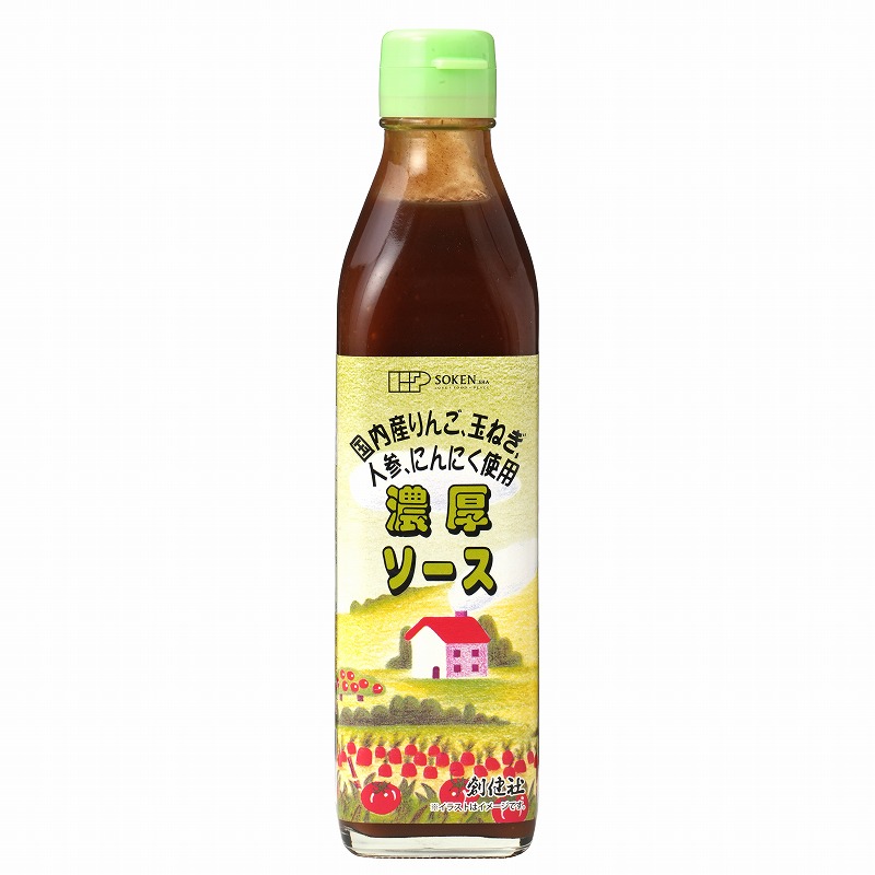 創健社 濃厚ソース 300ml