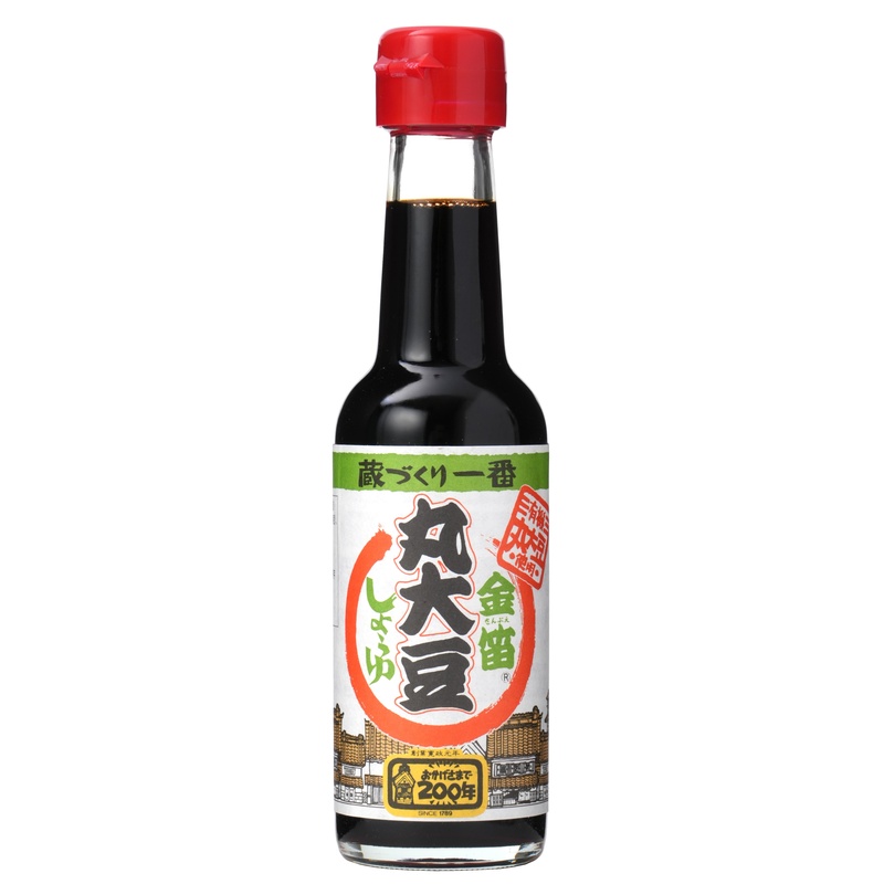 笛木醤油 金笛　丸大豆しょうゆ 150ml