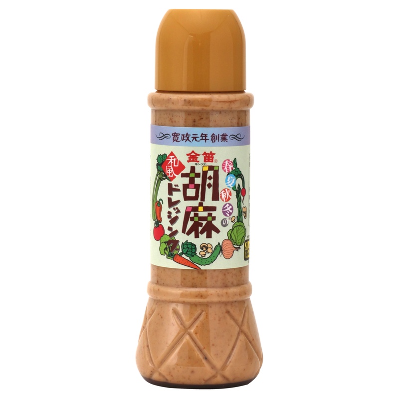 笛木醤油 金笛　胡麻ドレッシング 390ml