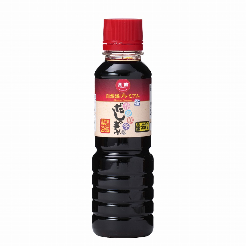 笛木醤油 金笛　新　春夏秋冬のだしの素 自然派プレミアム 100ｍｌ