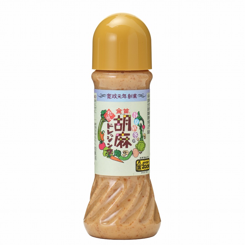 笛木醤油 金笛　胡麻ドレッシング 150ml