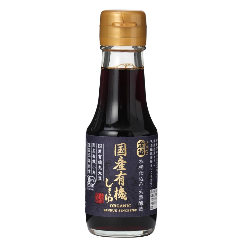 笛木醤油 金笛　国産有機しょうゆ 100ml