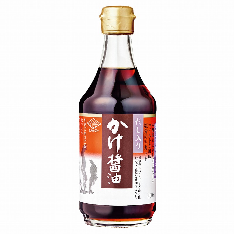 チョーコー醤油 だし入り かけ醤油 400ml