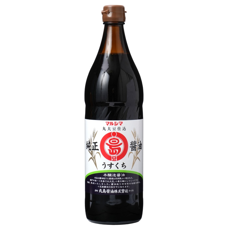 丸島醤油 純正醤油　うすくち 900ml