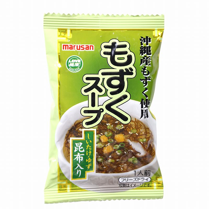 マルサンアイ もずくスープ（フリーズドライ） 3.8g