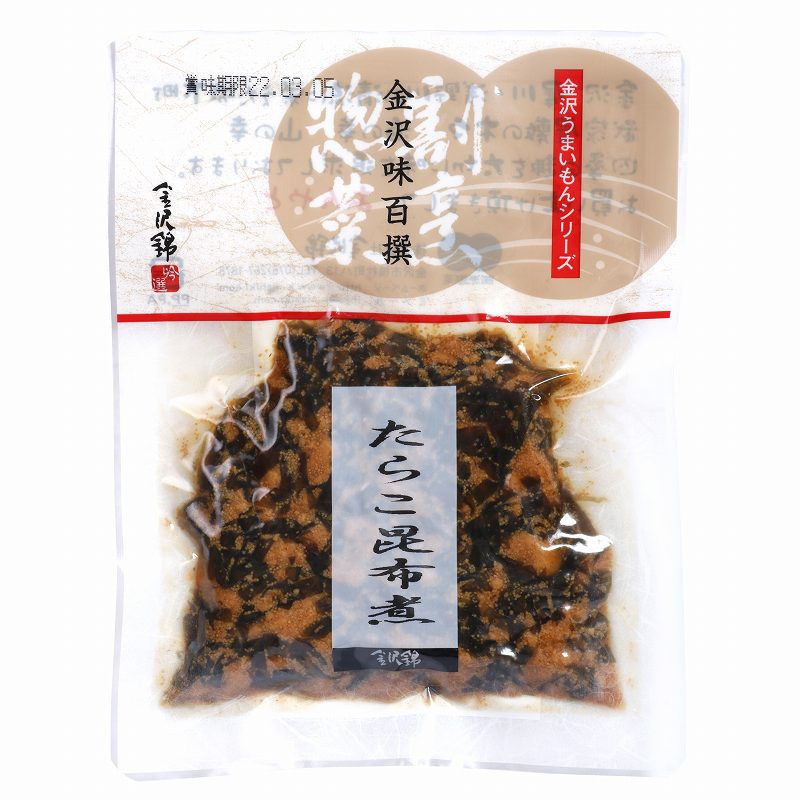 金沢錦 たらこ昆布煮 90g