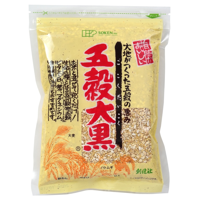 創健社 五穀大黒 500g