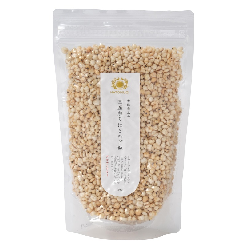 太陽食品 国産煎りはとむぎ粒 150g
