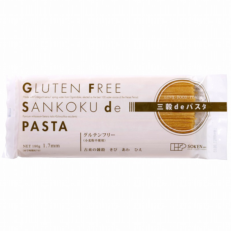 創健社 三穀ｄｅパスタ 180g