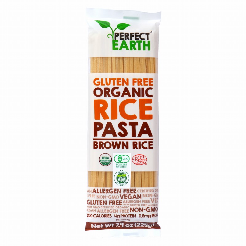 ＰＥＲＦＥＣＴ　ＥＡＲＴＨ オーガニックグルテンフリーライスパスタ(玄米) 225g