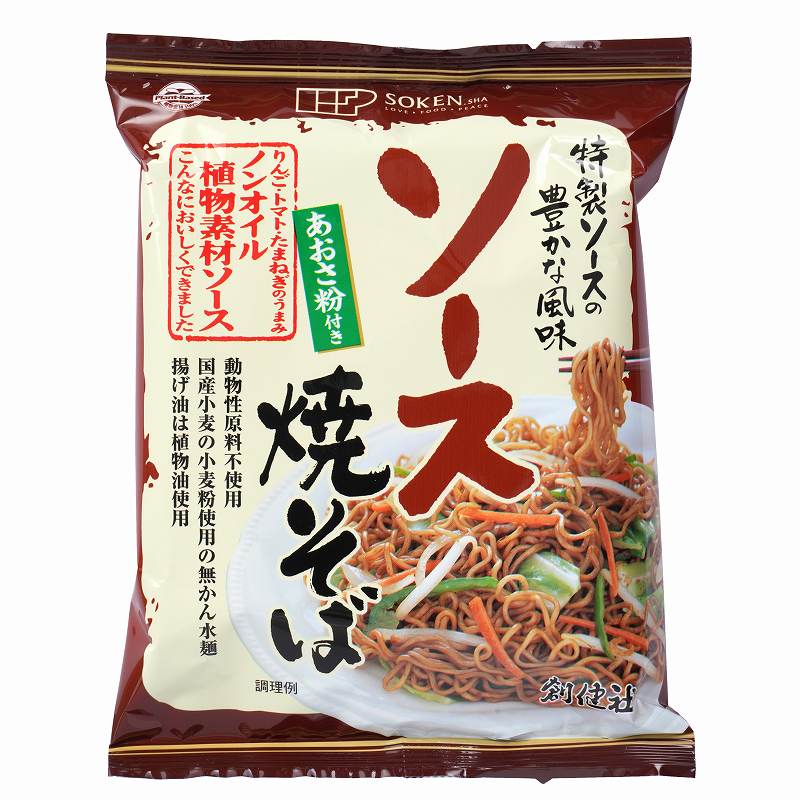 創健社 （終売・140809に変更）ソース焼そば 111.3g