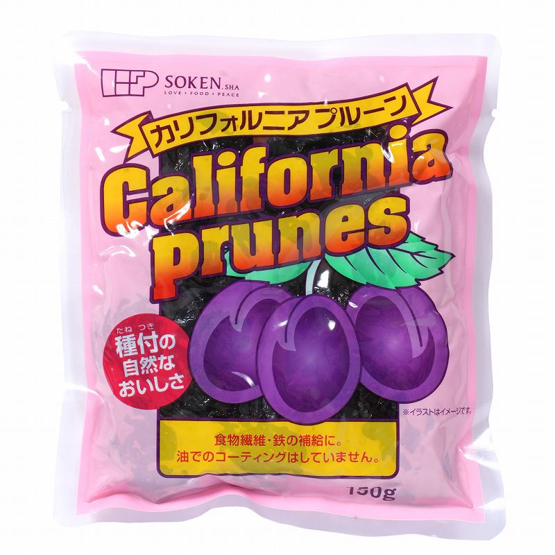 創健社 カリフォルニアプルーン 150g
