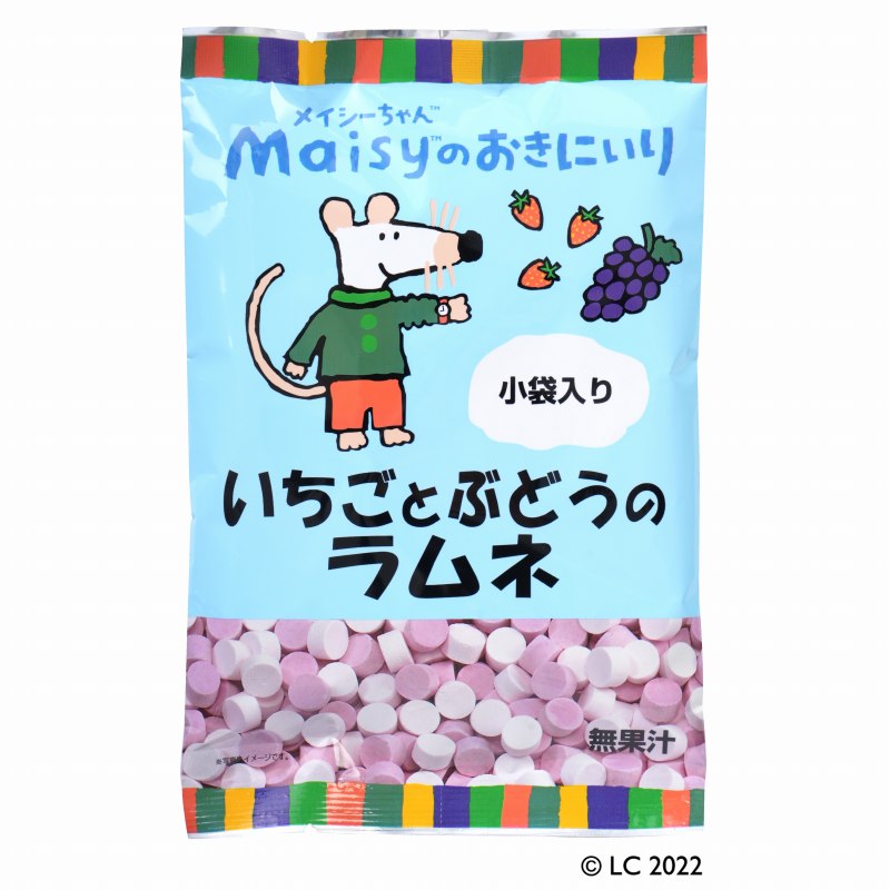 創健社 メイシーちゃん（ＴＭ）のおきにいり　いちごとぶどうのラムネ 80g（20g×2×2種）