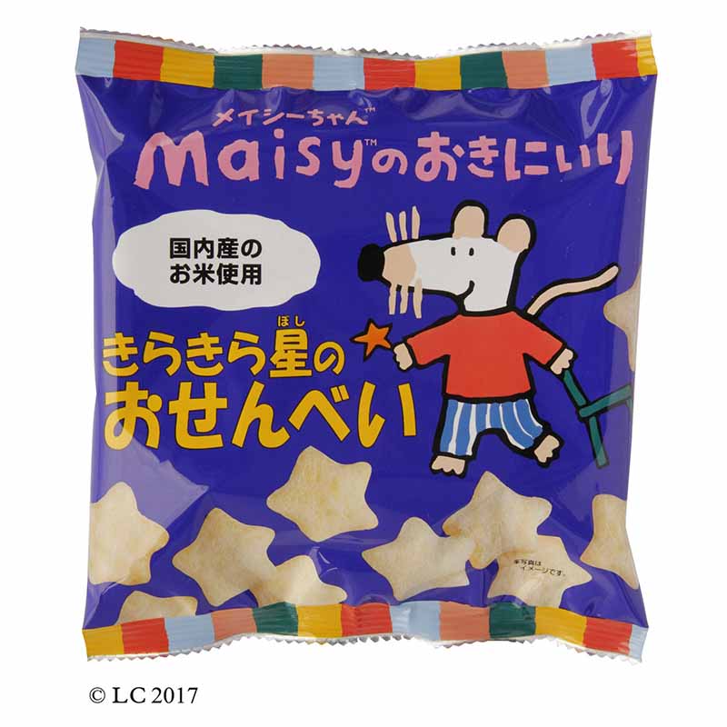 創健社 メイシーちゃん（ＴＭ）のおきにいり　きらきら星のおせんべい 40g