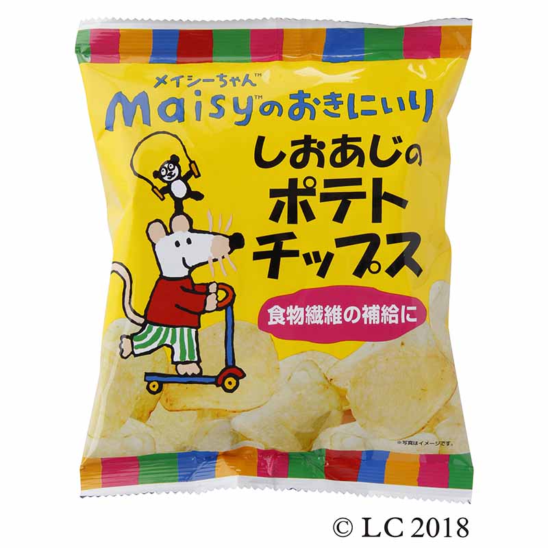 創健社 メイシーちゃん（ＴＭ）のおきにいり　しおあじのポテトチップス 34g