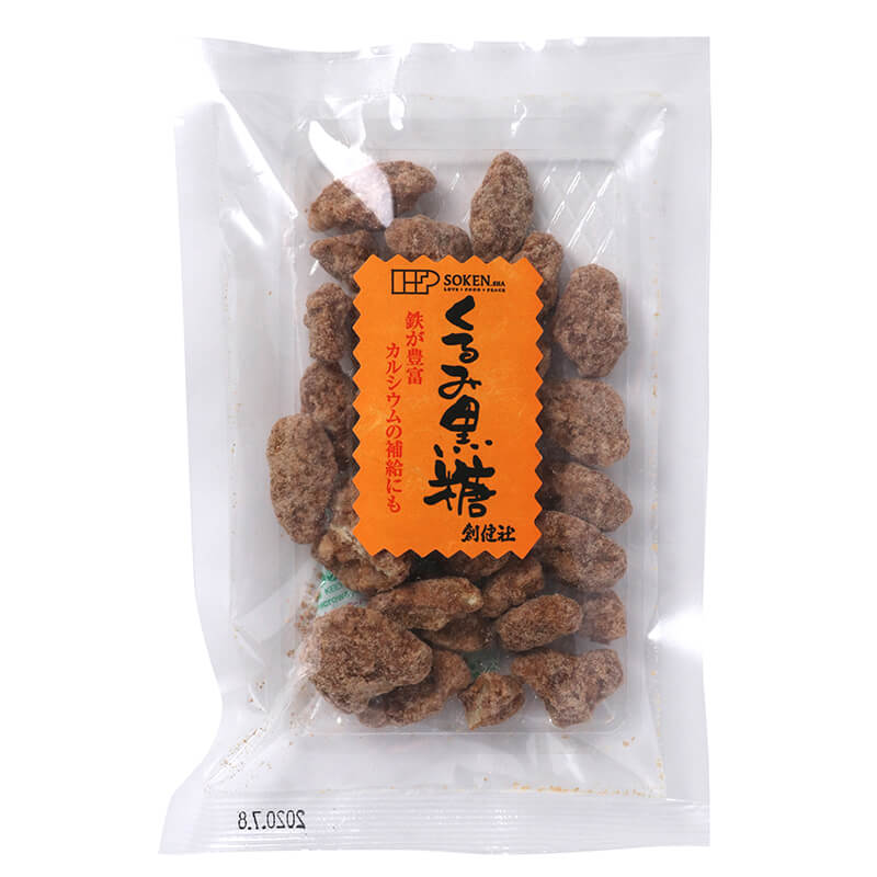 創健社 くるみ黒糖 80g