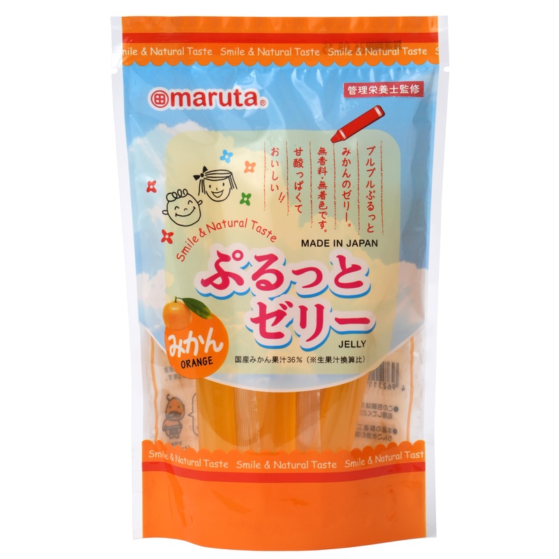太田油脂 ぷるっとゼリーみかん 16g×8本