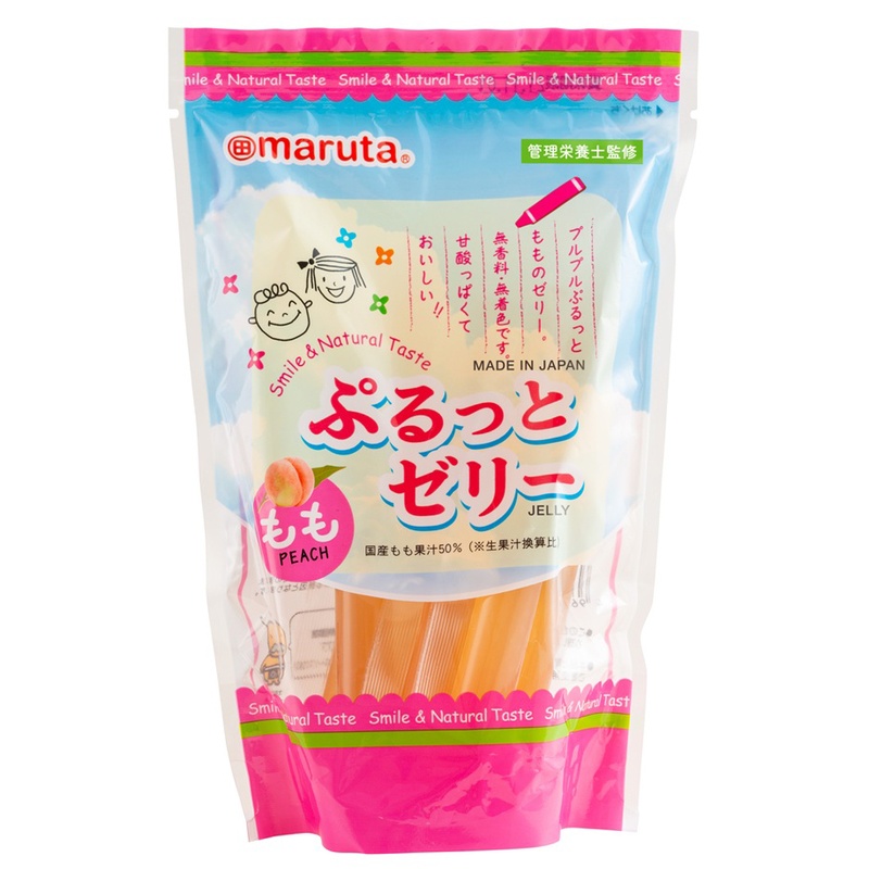 太田油脂 ぷるっとゼリーもも 16g×8本