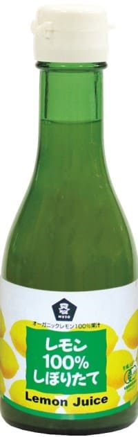 ムソー オーガニックレモン100％しぼりたて 180ml
