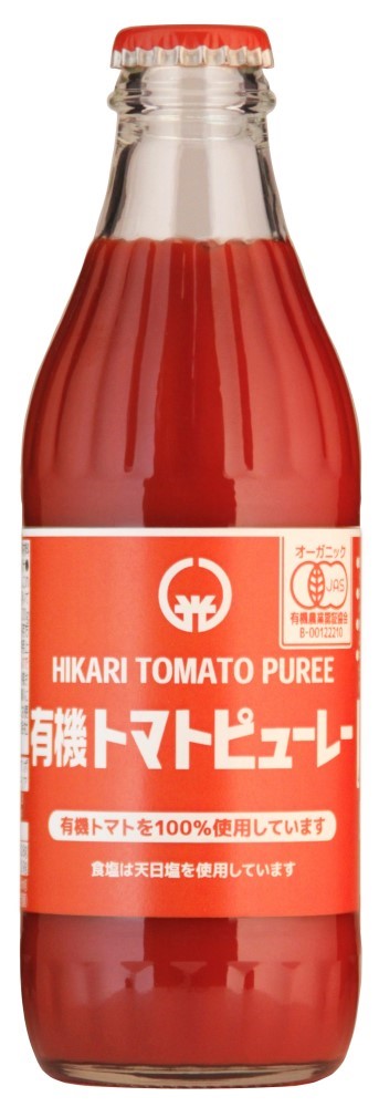 ヒカリ 有機トマトピューレー 320g