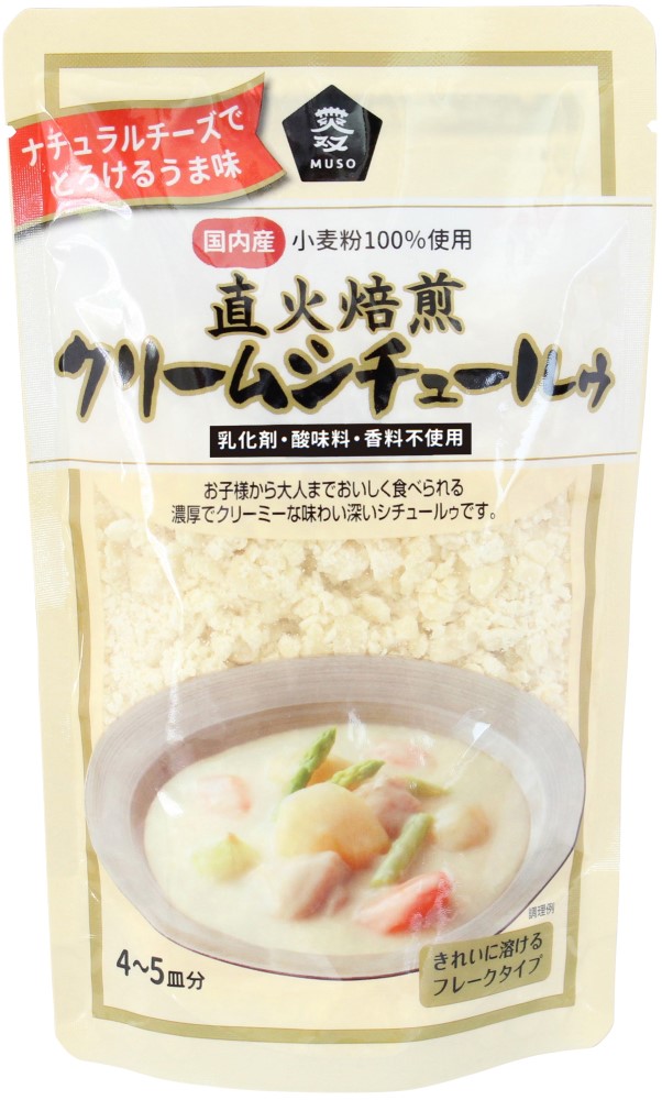 ムソー 直火焙煎クリームシチュールゥ 120g