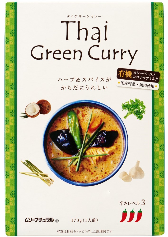 むそう タイ･グリーンカレー 170g