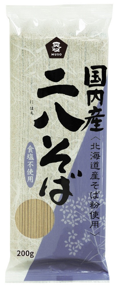ムソー 国内産・二八そば 200g