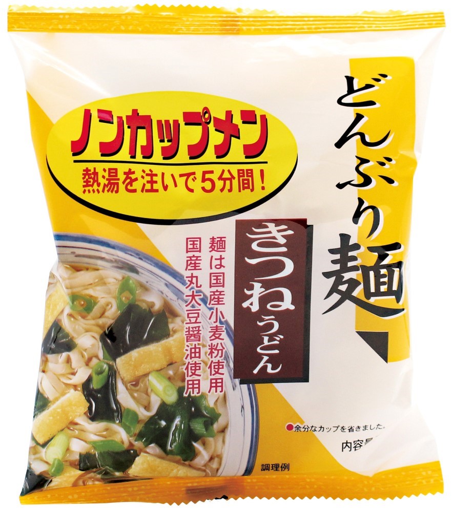 トーエー どんぶり麺・きつねうどん 77.3g