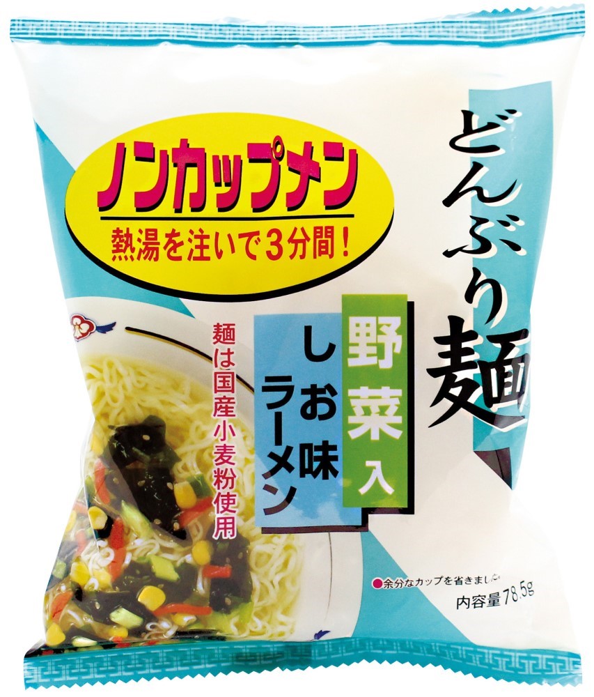 トーエー どんぶり麺・しお味ラーメン 78.5g
