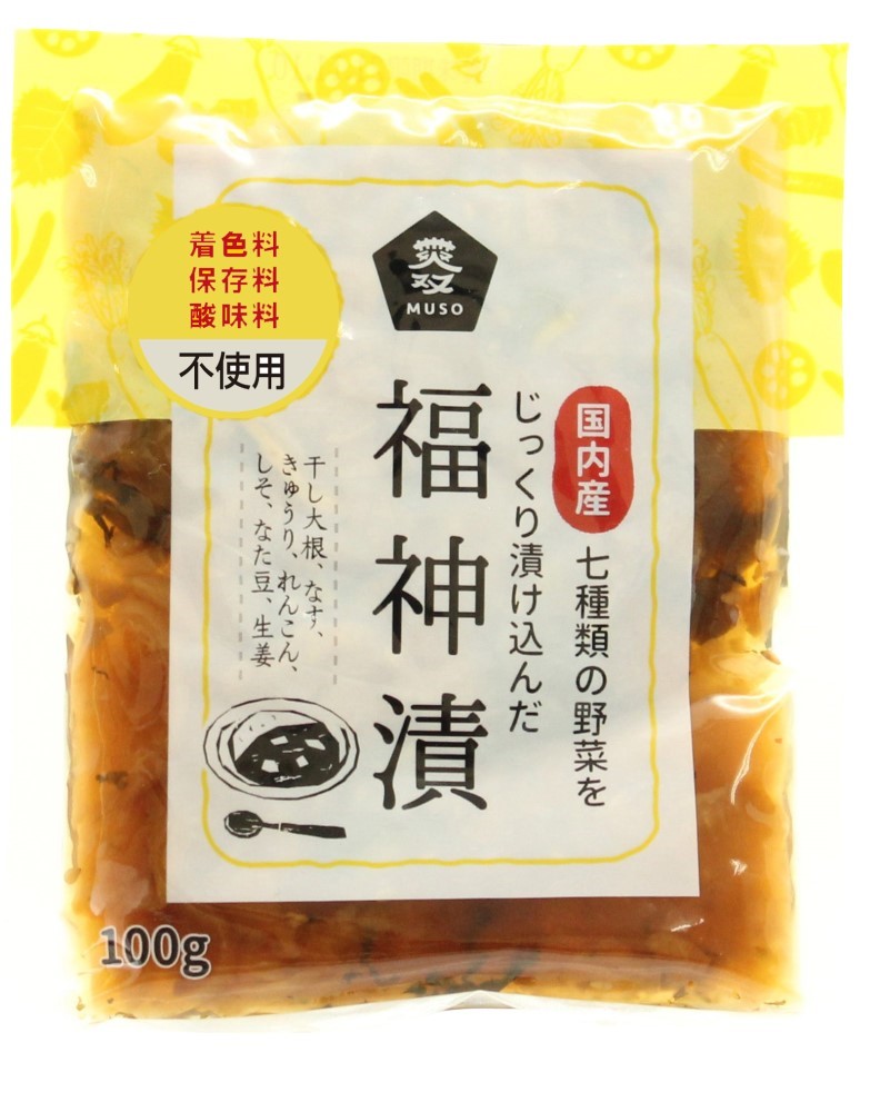ムソー 国内産野菜使用・福神漬 100g
