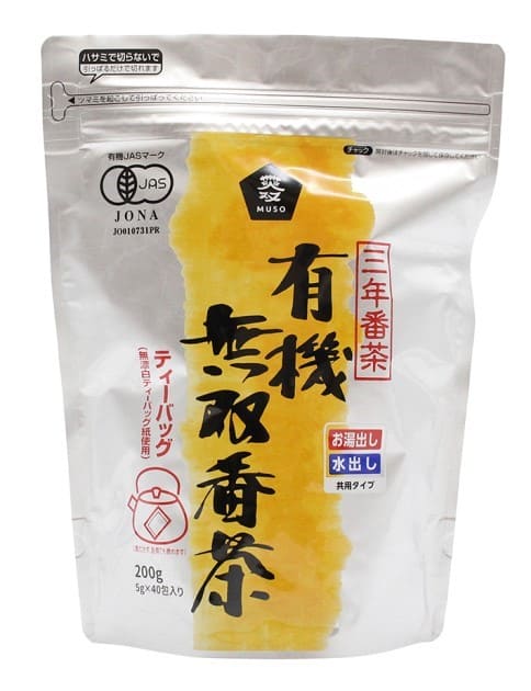 ムソー 有機・無双番茶〈Ｔ．Ｂ〉 5g×40