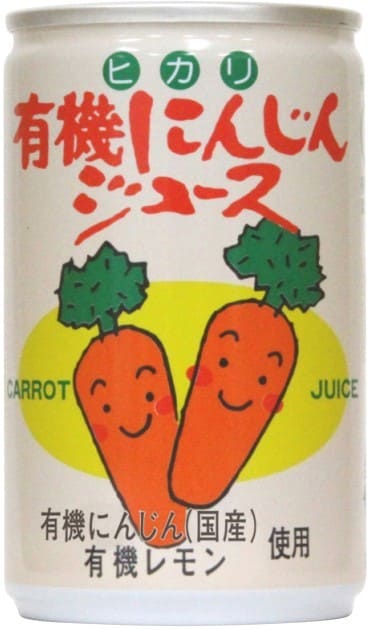 ヒカリ 有機にんじんジュース 160g
