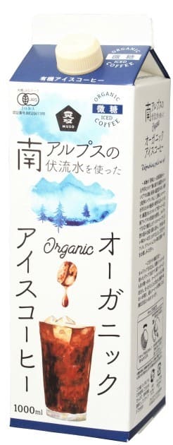 ムソー オーガニックアイスコーヒー・微糖 1000ml