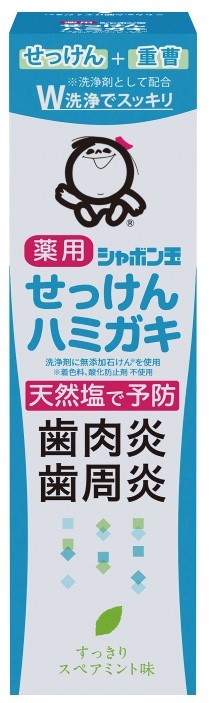 シャボン玉 薬用せっけんハミガキ 80g