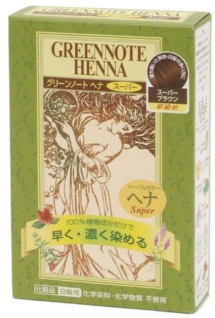 ｸﾞﾘｰﾝﾉｰﾄ ハーバルカラー・スーパーブラウン 100g