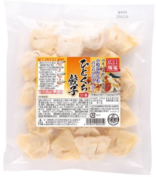 美勢商事 口福広場・ひとくち餃子 180g(20個)