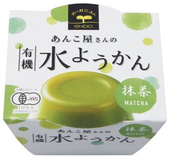 遠藤製餡 あんこ屋さんの有機水羊羹 抹茶