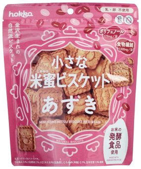 北陸製菓 小さな米蜜ビスケット あずき