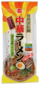 健康フーズ 中華ラーメン ごま風味しょうゆ味