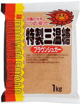 健康フーズ 特製三温糖 ブラウンシュガー 1kg