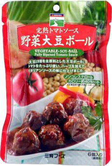 三育フーズ 完熟トマトソース野菜大豆ボール