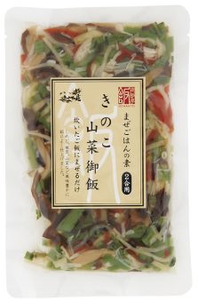 小川の庄 きのこ山菜御飯