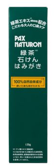 太陽油脂 パックスナチュロン 緑茶石けんはみがき