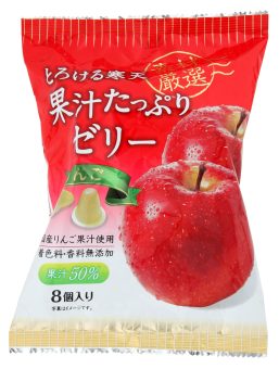片山食品 とろける寒天 果汁たっぷりゼリー りんご