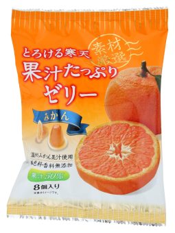 片山食品 とろける寒天 果汁たっぷりゼリー みかん